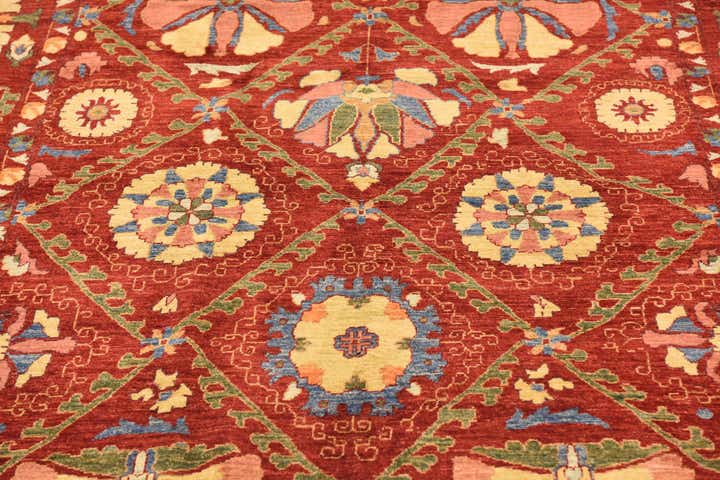 6' 8 x 10' 2 Hand Knotted Ariana Ziegler Oriental Rug
