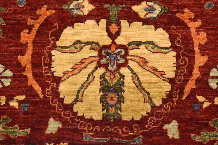 6' 8 x 10' 2 Hand Knotted Ariana Ziegler Oriental Rug