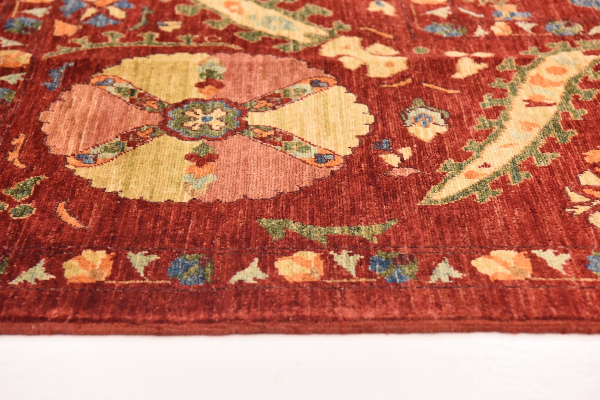 6' 8 x 10' 2 Hand Knotted Ariana Ziegler Oriental Rug