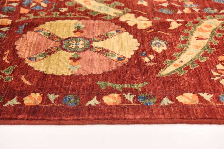6' 8 x 10' 2 Hand Knotted Ariana Ziegler Oriental Rug