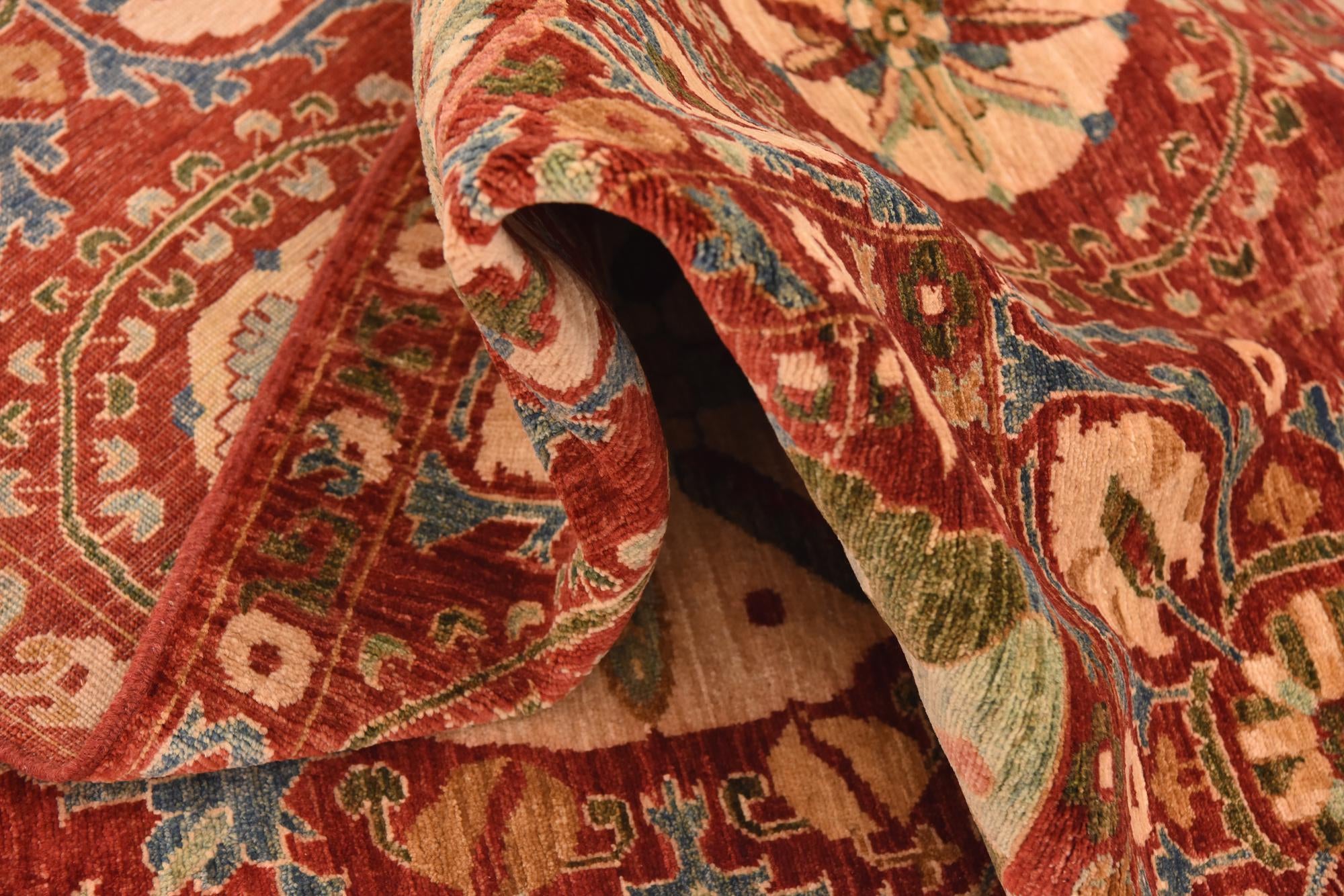 6' 8 x 8' 5 Hand Knotted Ariana Ziegler Oriental Rug