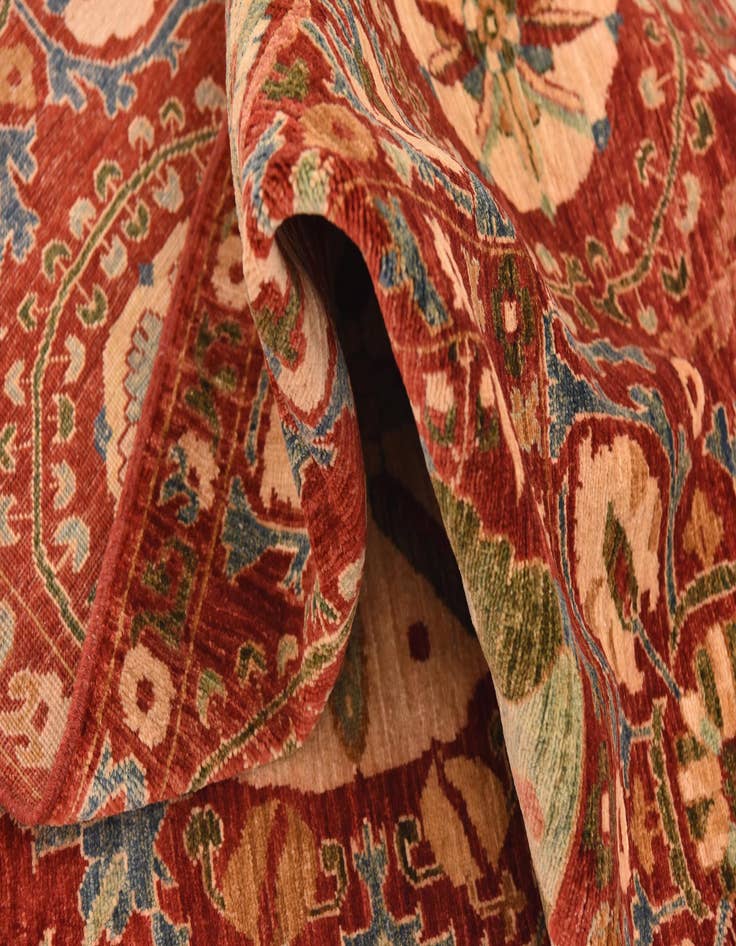 Detail image of 6' 8 x 8' 5  Hand Knotted Ariana Ziegler Oriental Rug