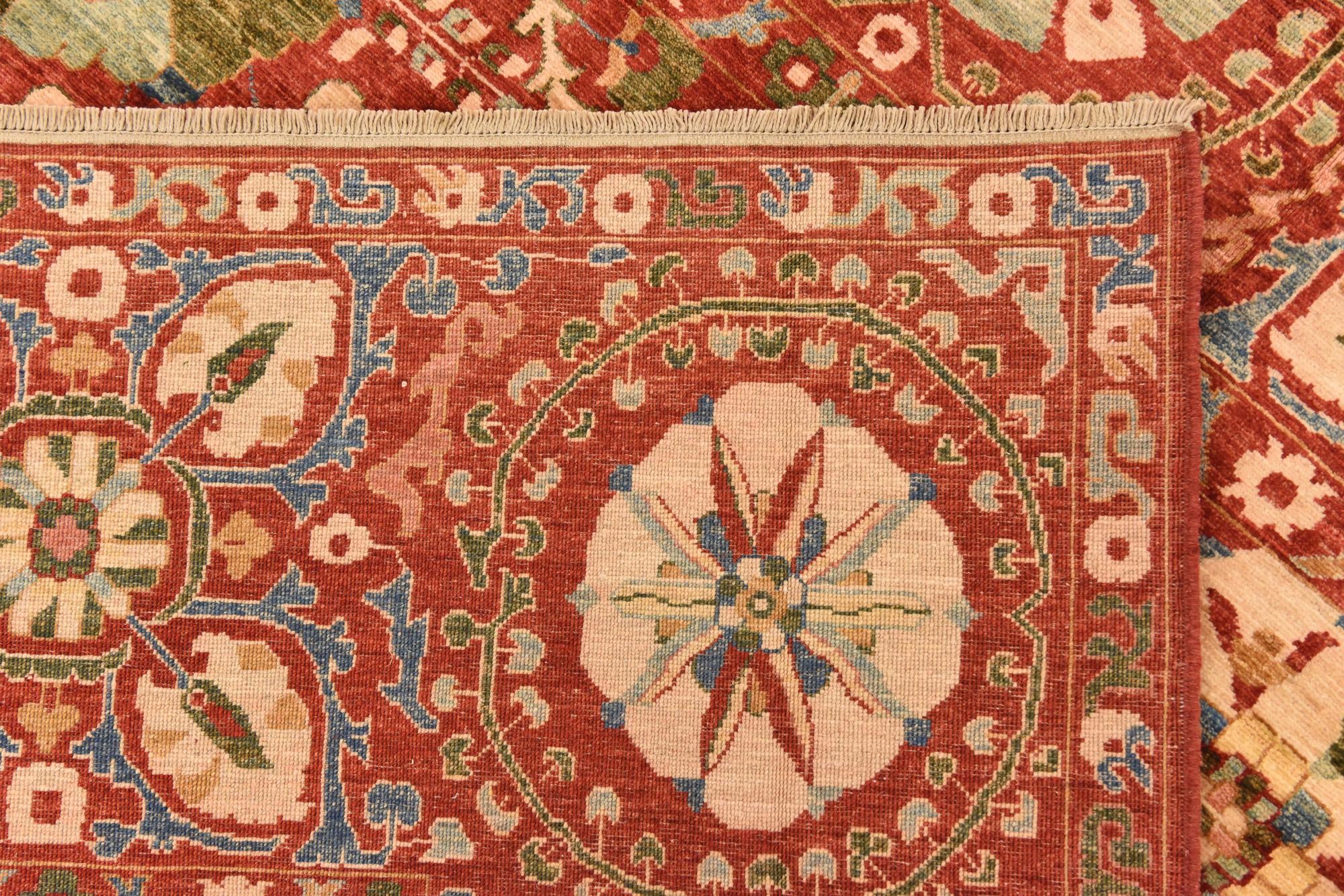 6' 8 x 8' 5 Hand Knotted Ariana Ziegler Oriental Rug