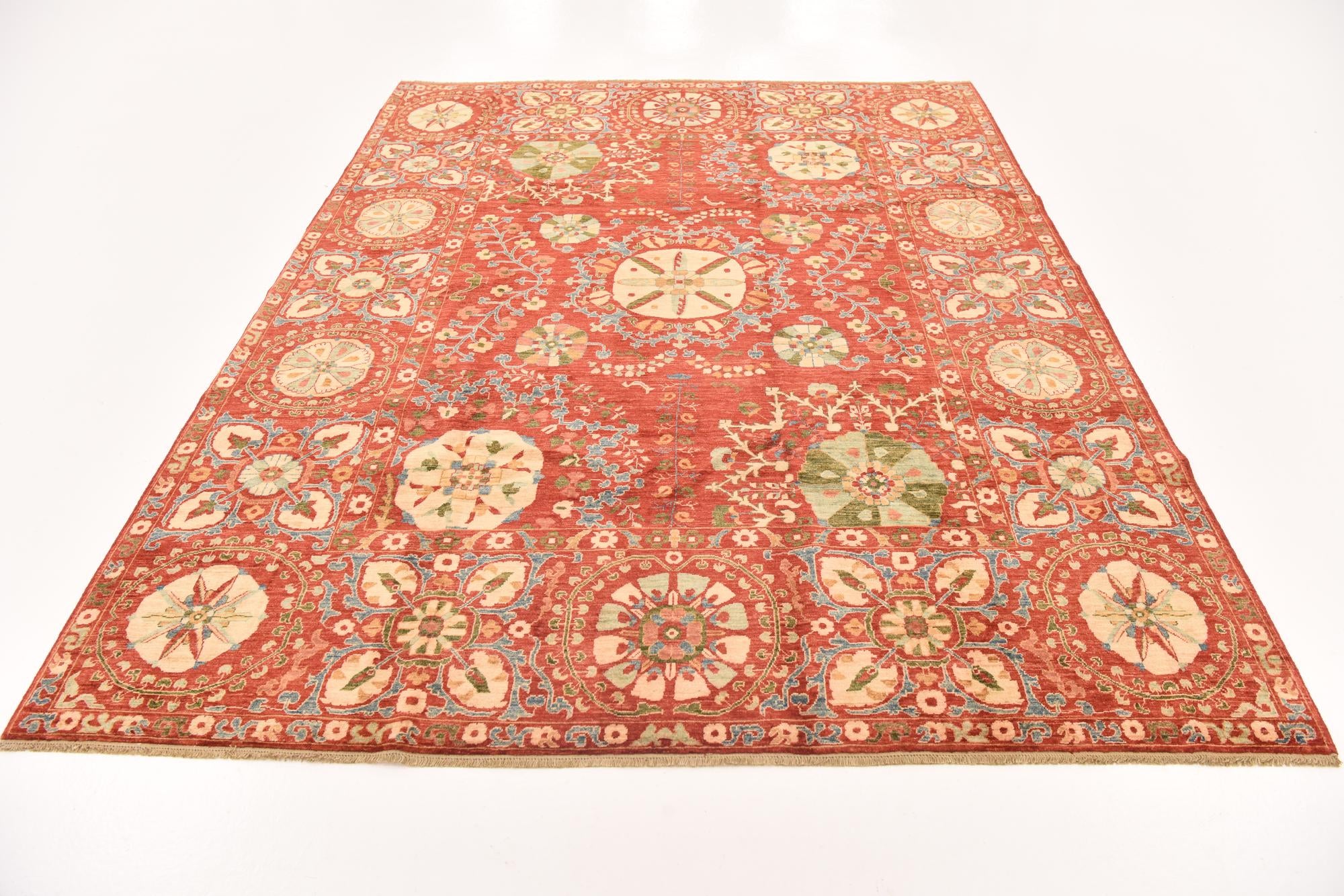 6' 8 x 8' 5 Hand Knotted Ariana Ziegler Oriental Rug