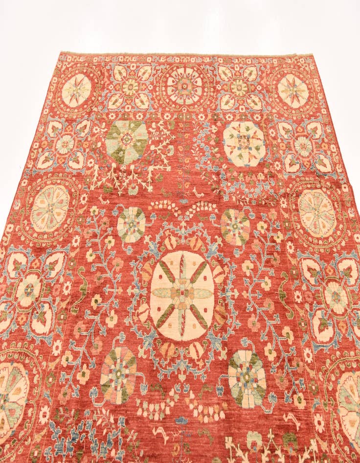 Detail image of 6' 8 x 8' 5  Hand Knotted Ariana Ziegler Oriental Rug