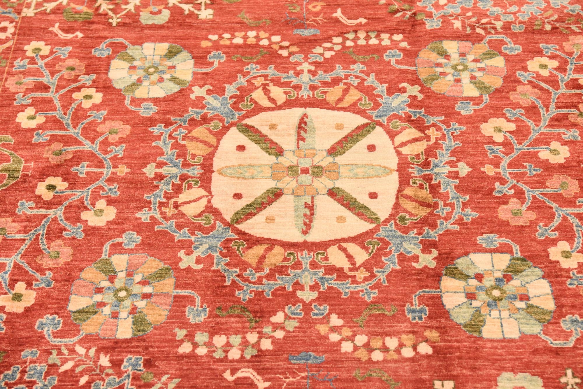 6' 8 x 8' 5 Hand Knotted Ariana Ziegler Oriental Rug