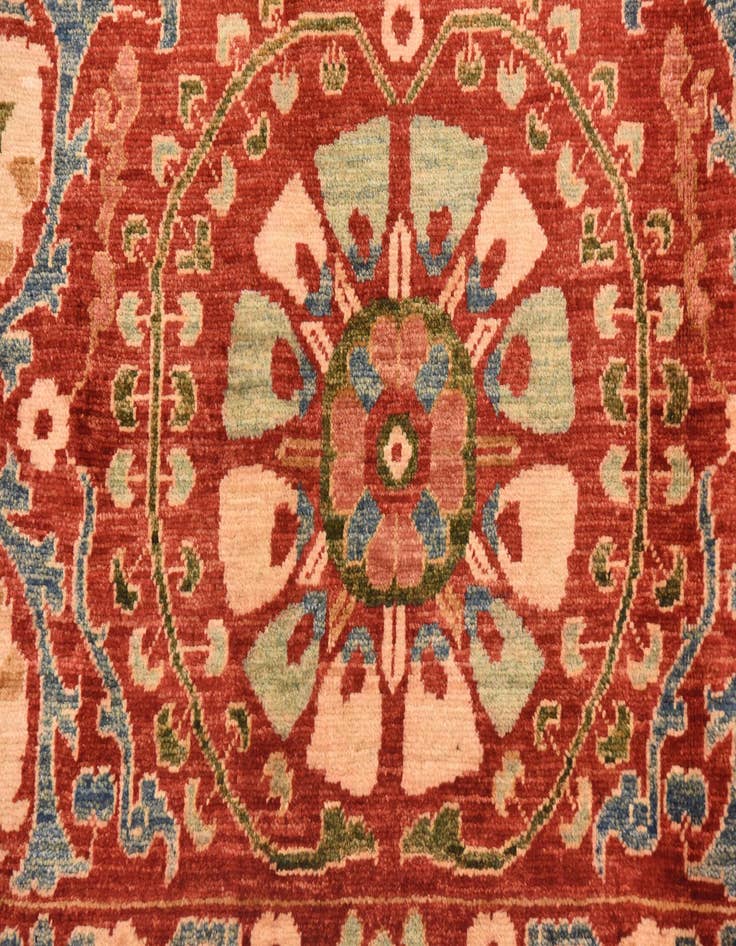 Detail image of 6' 8 x 8' 5  Hand Knotted Ariana Ziegler Oriental Rug