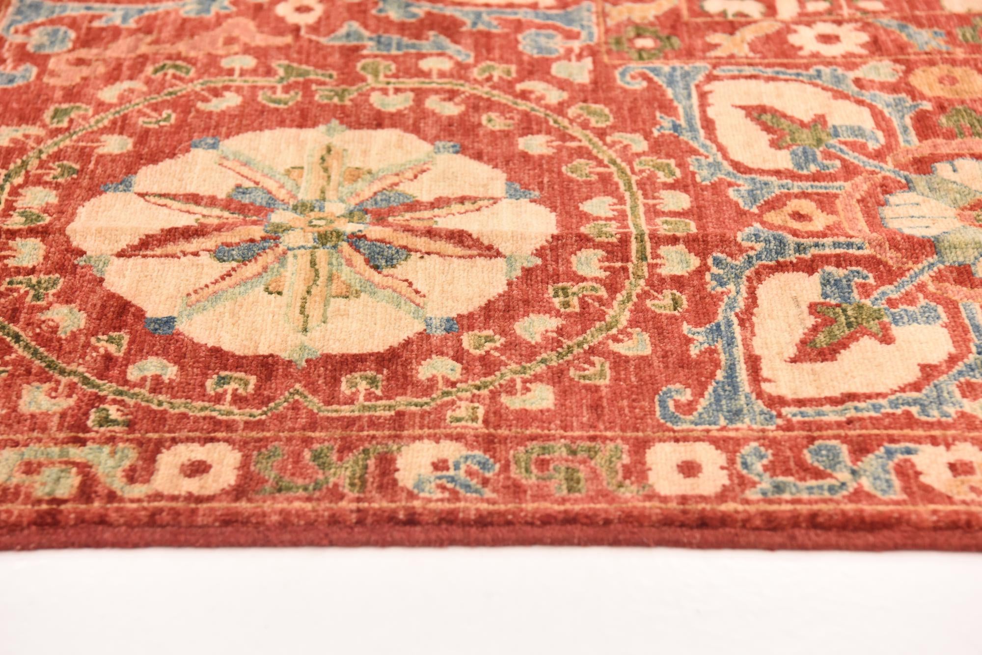 6' 8 x 8' 5 Hand Knotted Ariana Ziegler Oriental Rug