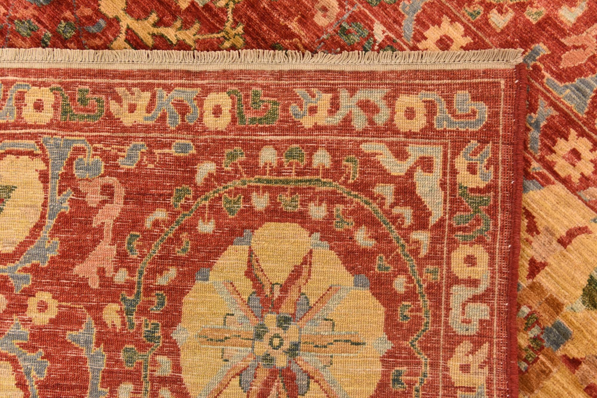 6' 7 x 8' 6 Hand Knotted Ariana Ziegler Oriental Rug