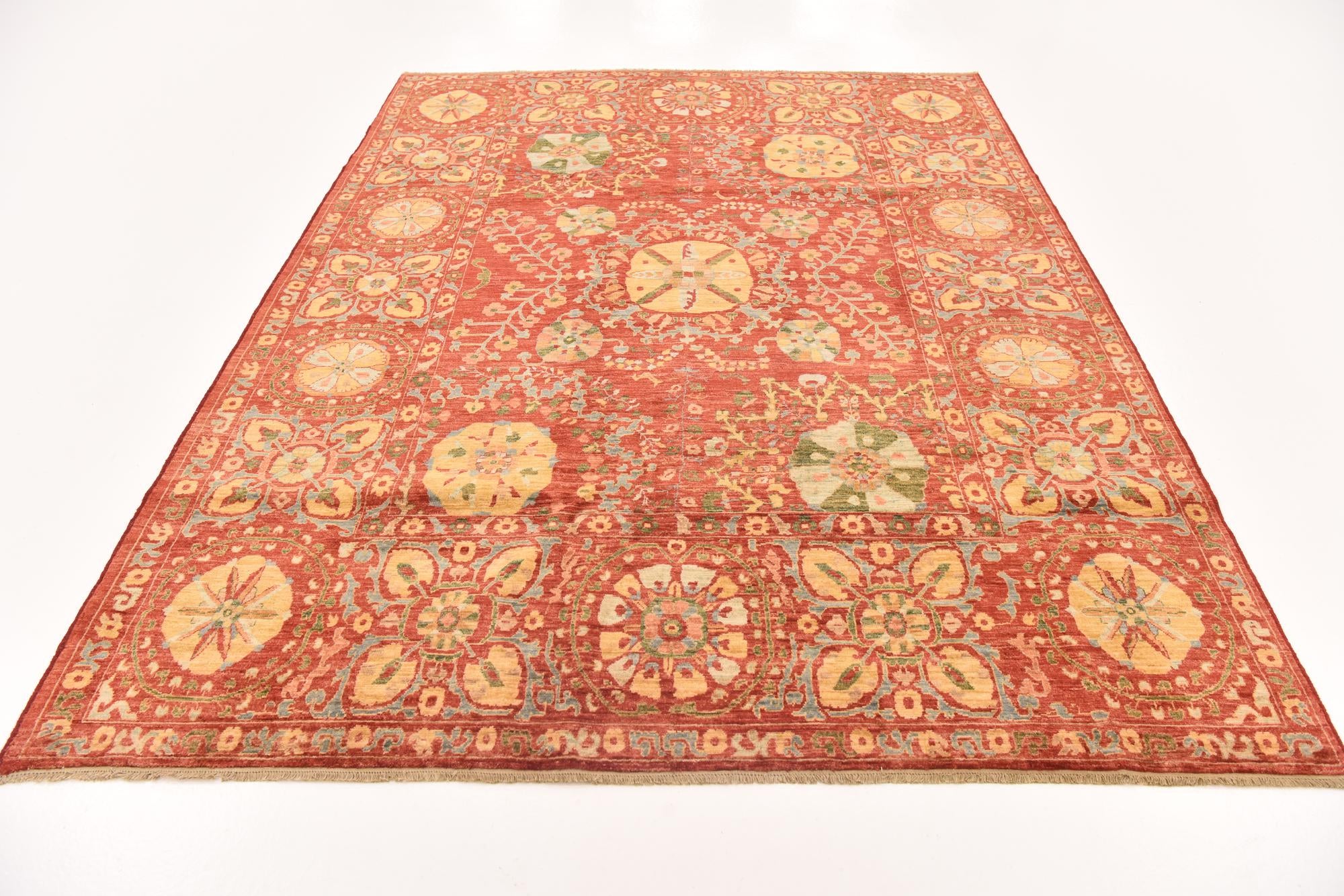 6' 7 x 8' 6 Hand Knotted Ariana Ziegler Oriental Rug