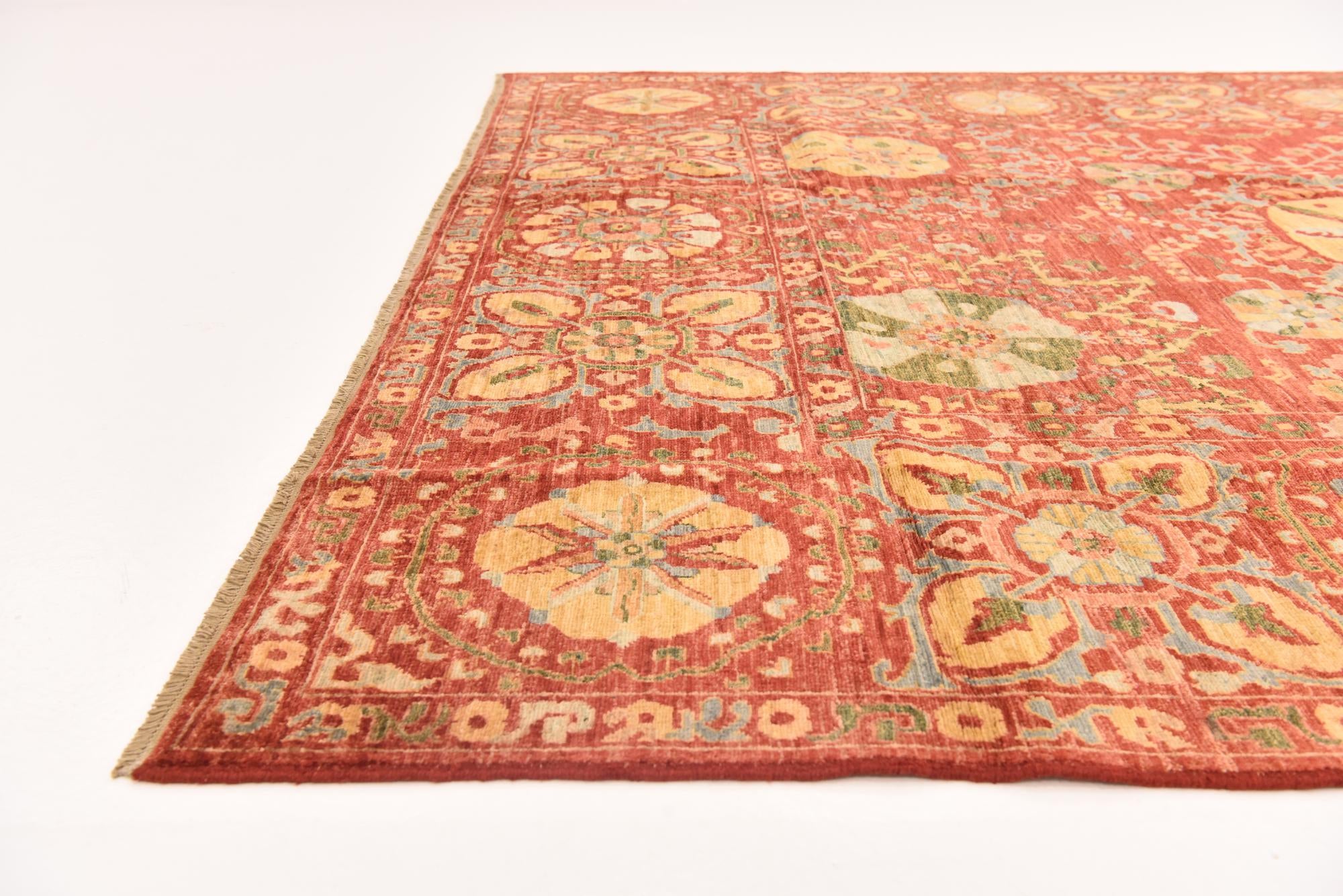 6' 7 x 8' 6 Hand Knotted Ariana Ziegler Oriental Rug