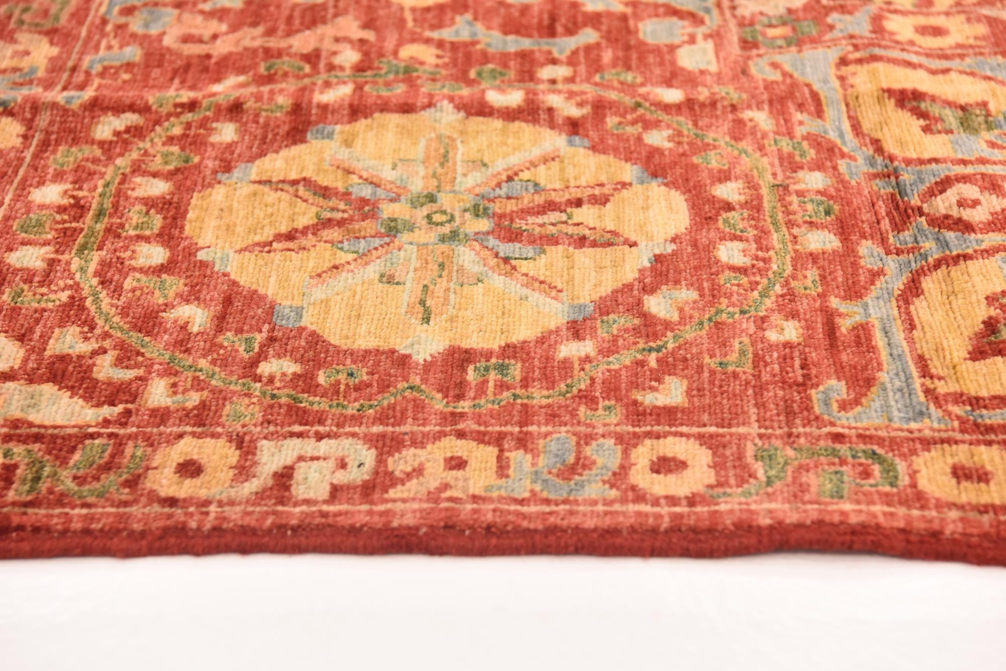 6' 7 x 8' 6 Hand Knotted Ariana Ziegler Oriental Rug