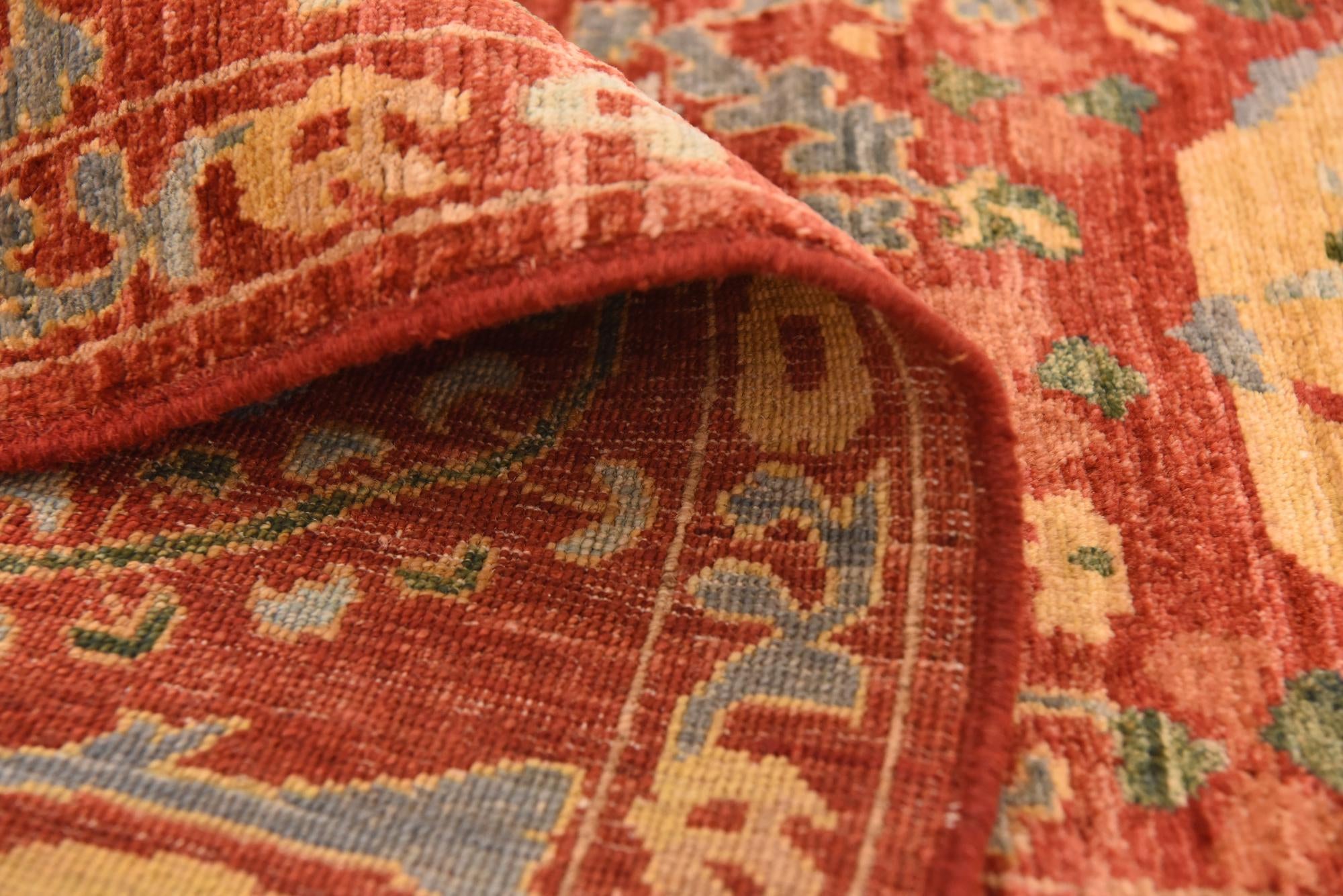 6' 7 x 8' 6 Hand Knotted Ariana Ziegler Oriental Rug