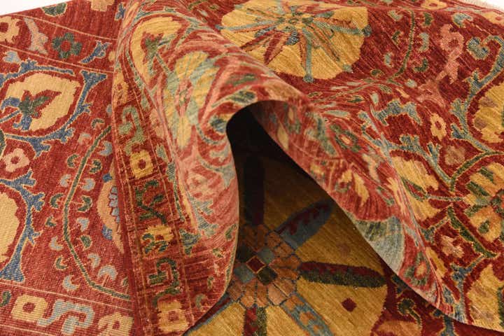 6' 7 x 8' 4 Hand Knotted Ariana Ziegler Oriental Rug