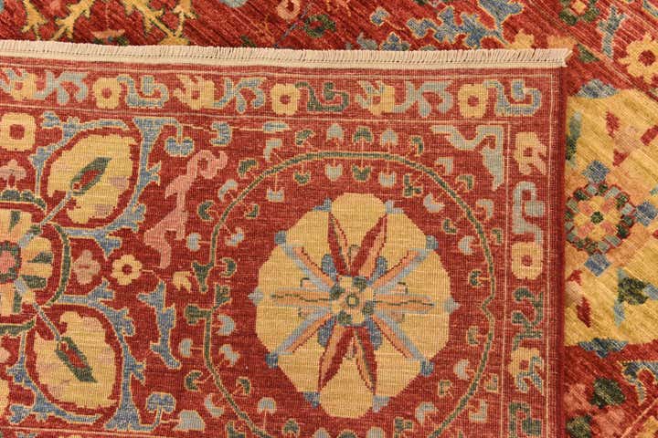 6' 7 x 8' 4 Hand Knotted Ariana Ziegler Oriental Rug