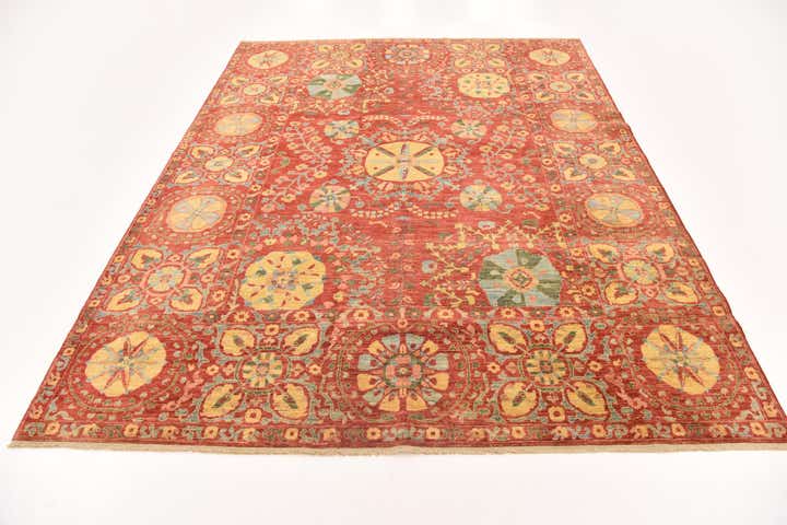 6' 7 x 8' 4 Hand Knotted Ariana Ziegler Oriental Rug
