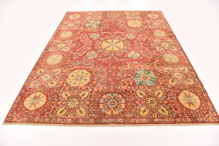 Detail image of 6' 7 x 8' 4 Hand Knotted Ariana Ziegler Oriental Rug