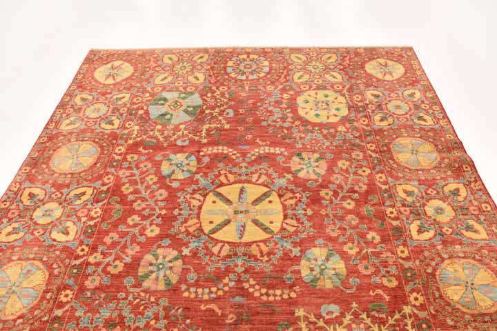 6' 7 x 8' 4 Hand Knotted Ariana Ziegler Oriental Rug
