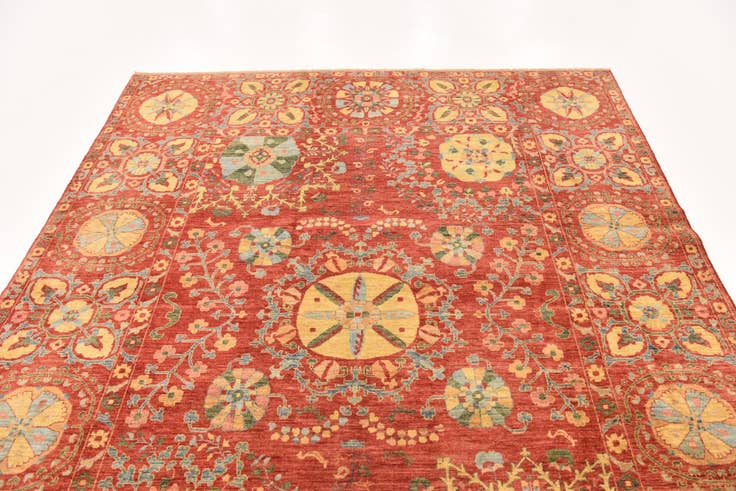 Detail image of 6' 7 x 8' 4 Hand Knotted Ariana Ziegler Oriental Rug