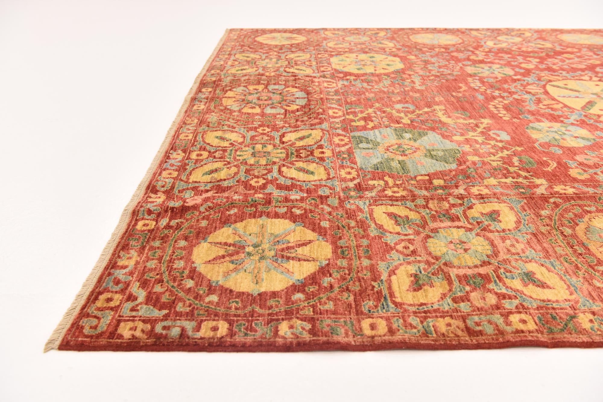 200cm x 255cm anudado a mano Ariana Ziegler Alfombra Oriental