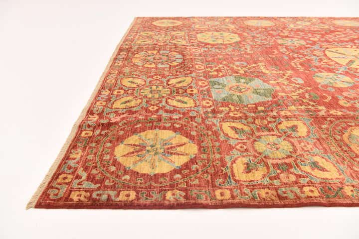 6' 7 x 8' 4 Hand Knotted Ariana Ziegler Oriental Rug
