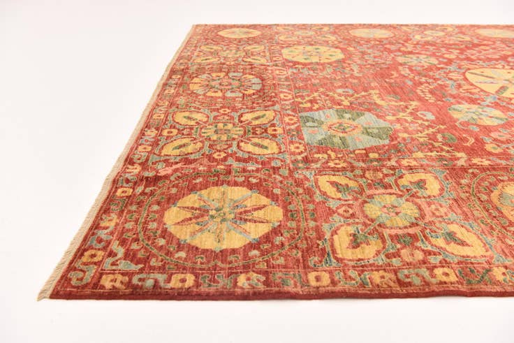 Detail image of 6' 7 x 8' 4 Hand Knotted Ariana Ziegler Oriental Rug