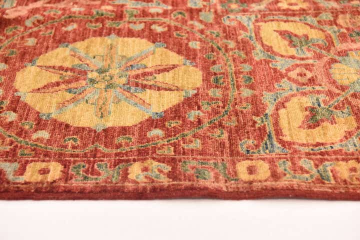 6' 7 x 8' 4 Hand Knotted Ariana Ziegler Oriental Rug