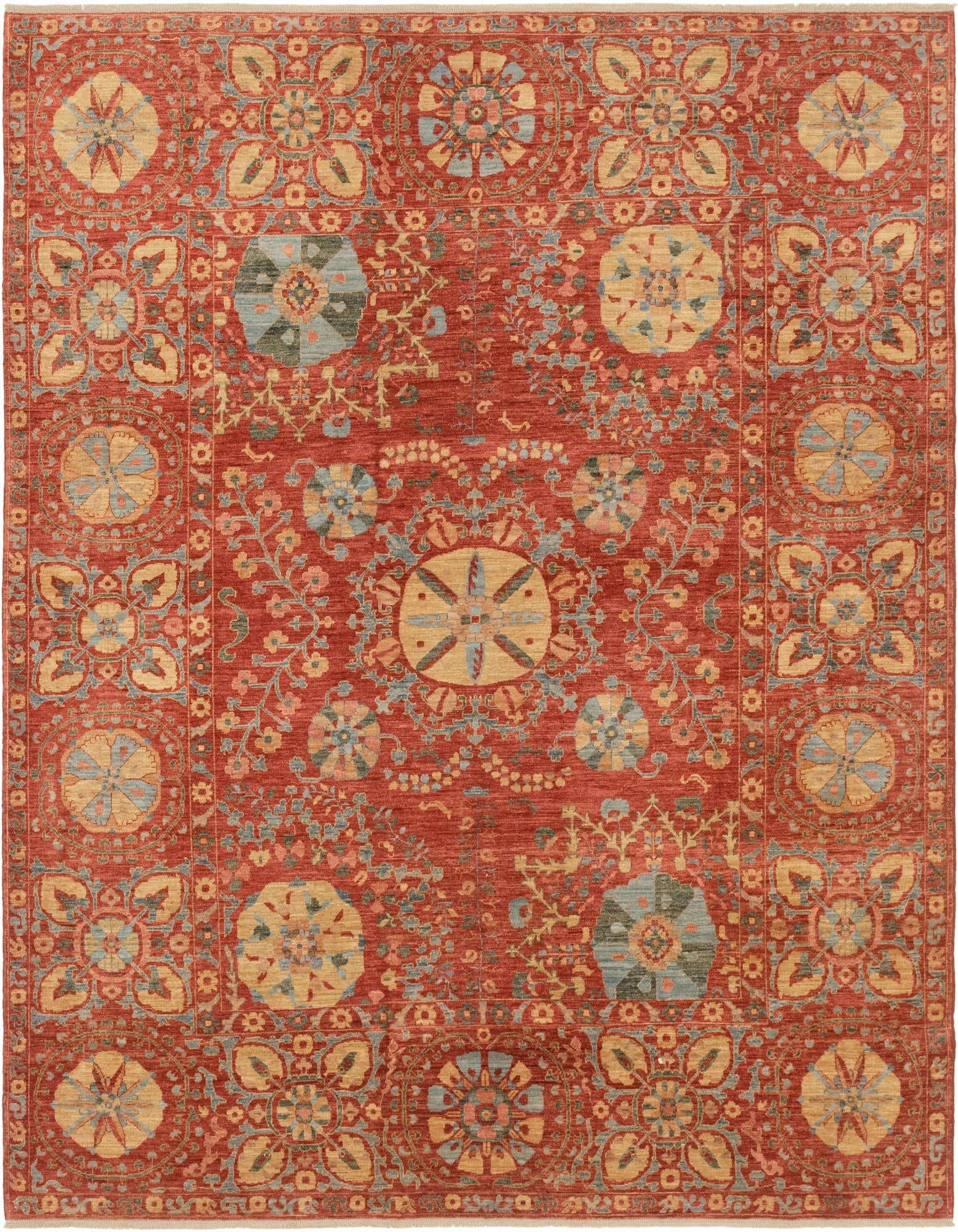 200cm x 255cm Hand Knotted Ariana Ziegler Oriental Rug