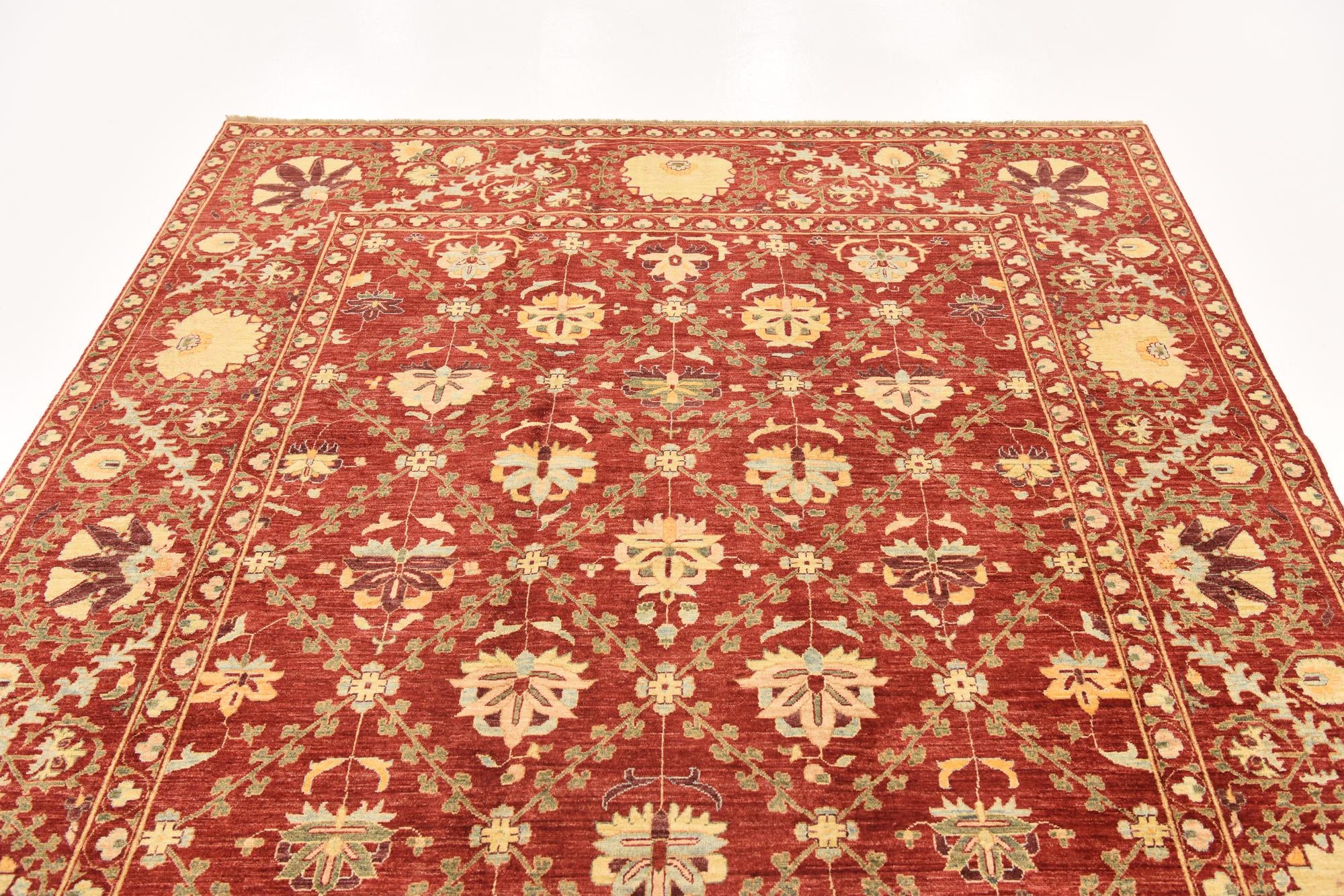 6' 7 x 8' 4 Hand Knotted Ariana Ziegler Oriental Rug