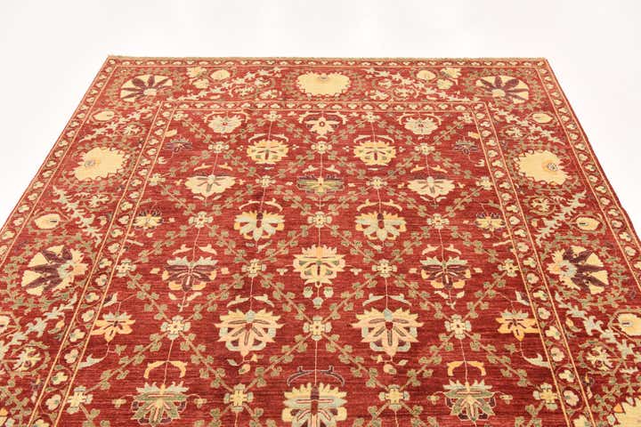 200cm x 255cm Handgeknüpft Ariana Ziegler Orientalisch Teppich