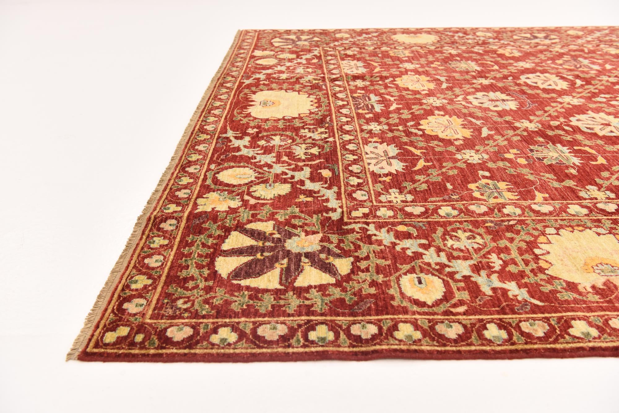 6' 7 x 8' 4 Hand Knotted Ariana Ziegler Oriental Rug