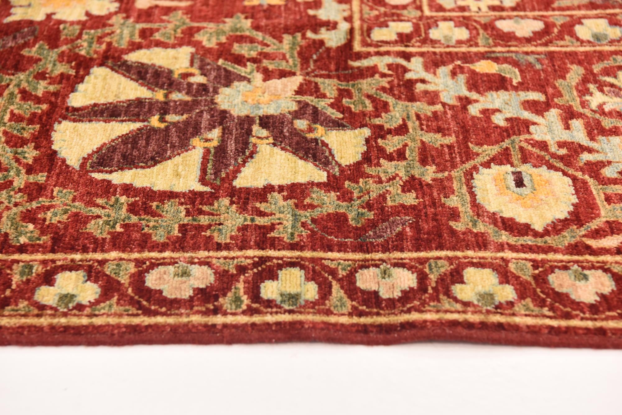 6' 7 x 8' 4 Hand Knotted Ariana Ziegler Oriental Rug