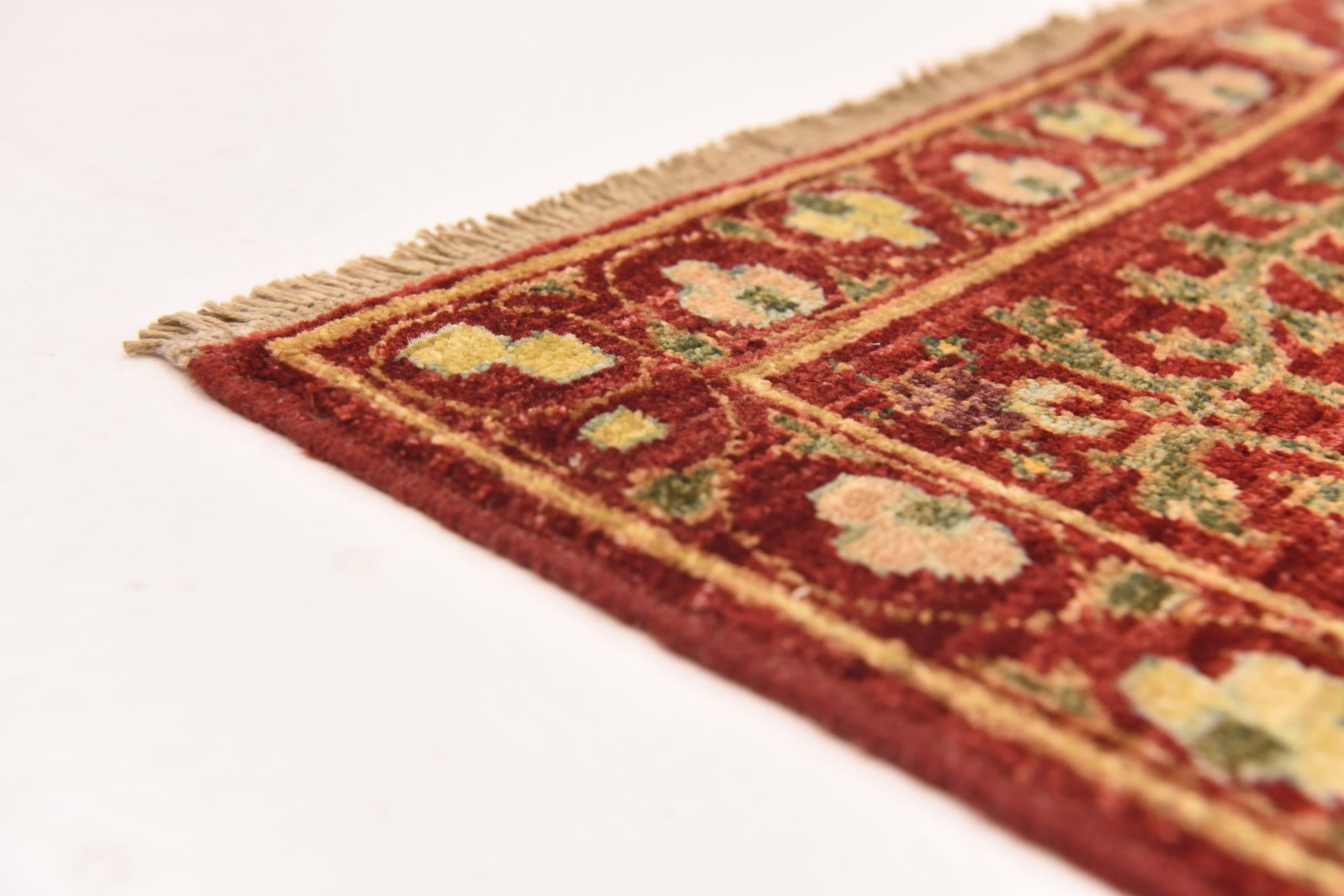 6' 7 x 8' 4 Hand Knotted Ariana Ziegler Oriental Rug