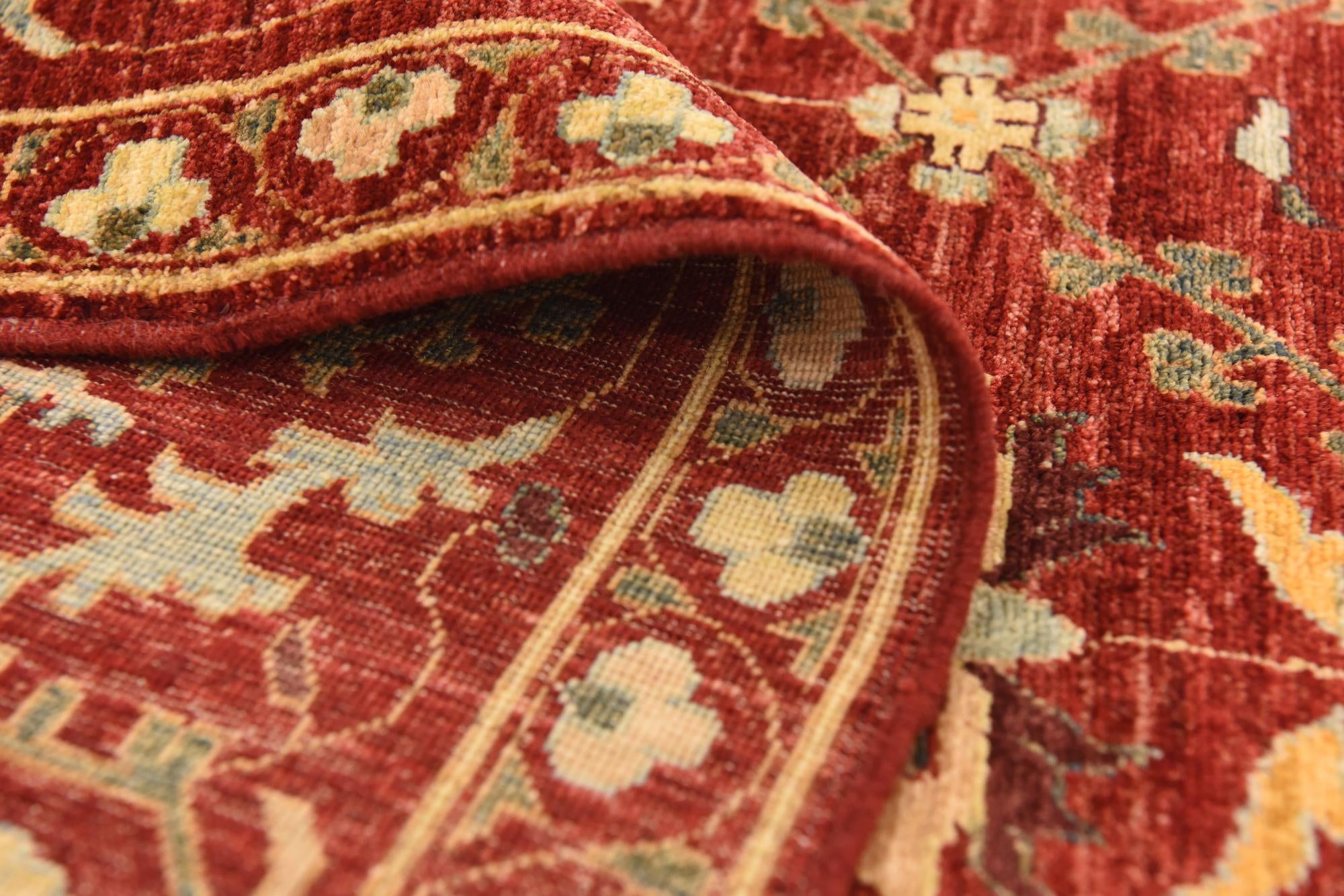 6' 7 x 8' 4 Hand Knotted Ariana Ziegler Oriental Rug