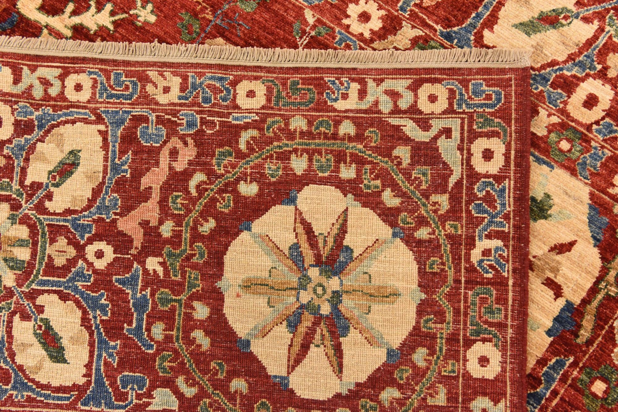 6' 5 x 8' 10 Hand Knotted Ariana Ziegler Oriental Rug