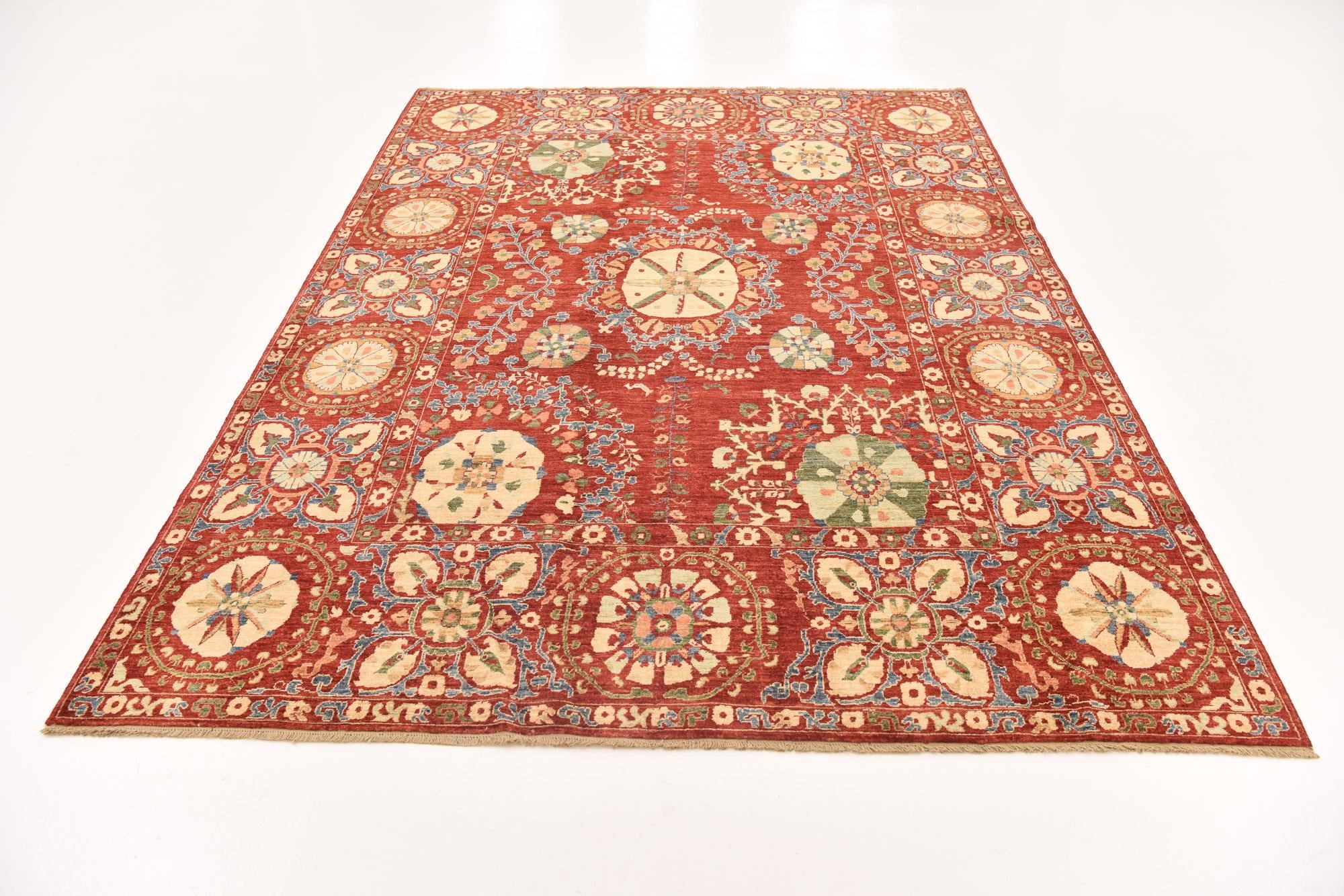 6' 5 x 8' 10 Hand Knotted Ariana Ziegler Oriental Rug