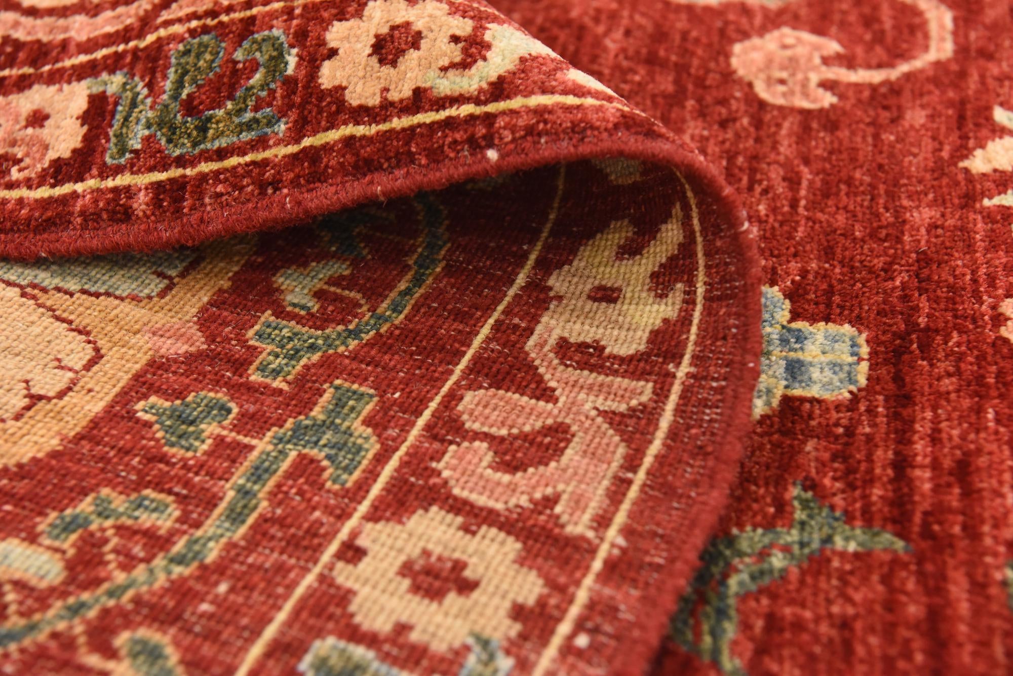 8' 7 x 10' 1 Hand Knotted Ariana Ziegler Oriental Rug