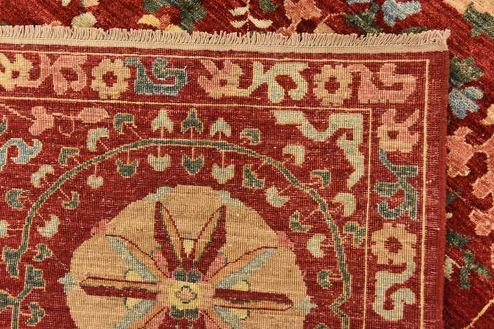 8' 7 x 10' 1 Hand Knotted Ariana Ziegler Oriental Rug