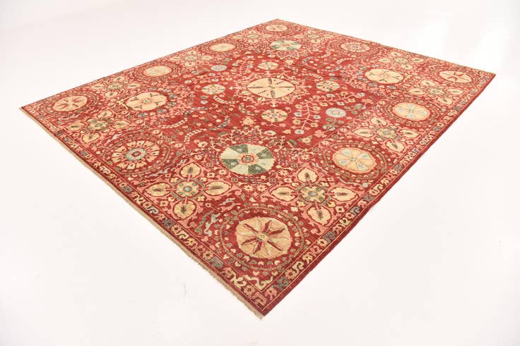 Detail image of 8' 7 x 10' 1 Hand Knotted Ariana Ziegler Oriental Rug