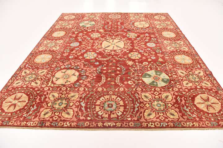 8' 7 x 10' 1 Hand Knotted Ariana Ziegler Oriental Rug