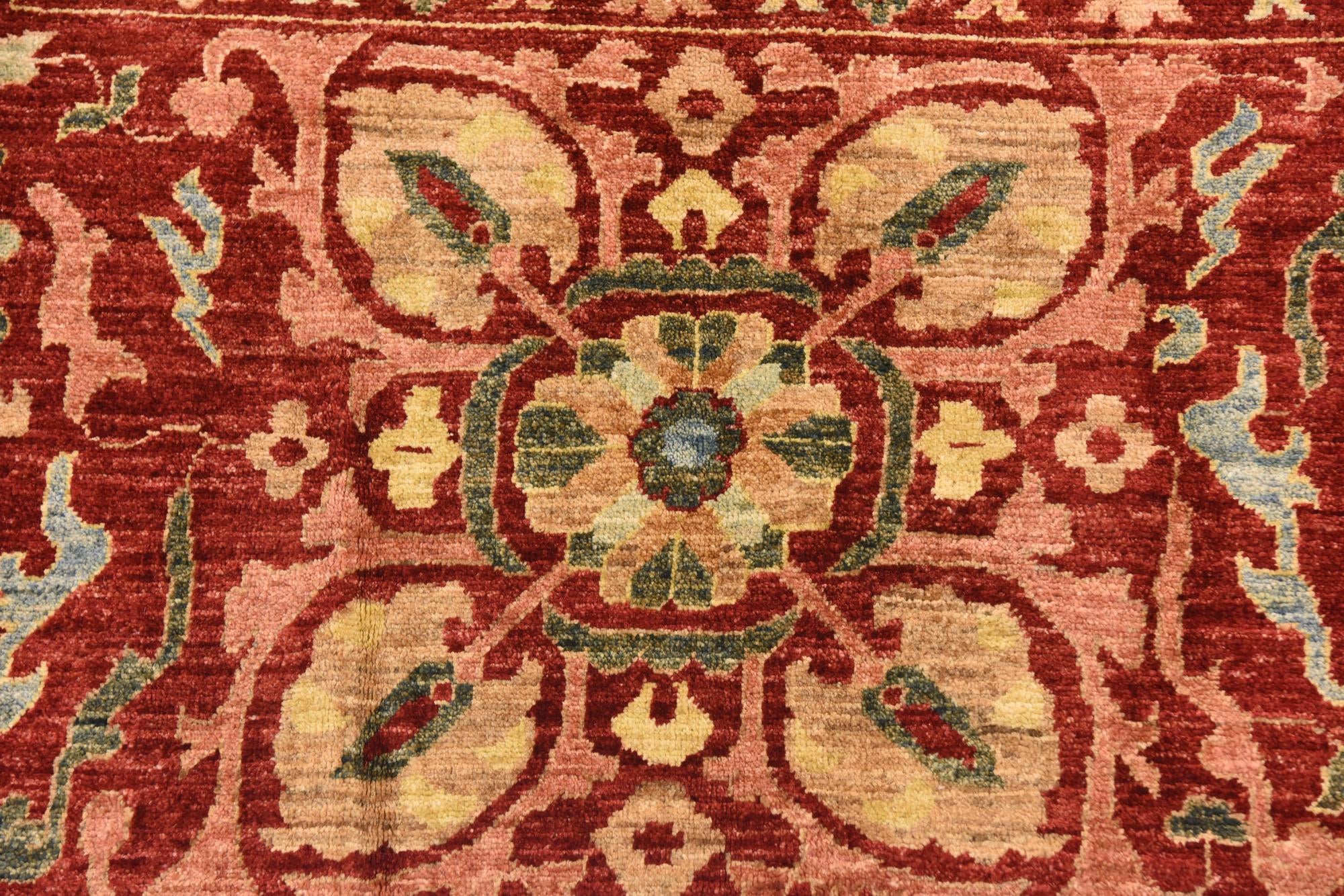 8' 7 x 10' 1 Hand Knotted Ariana Ziegler Oriental Rug
