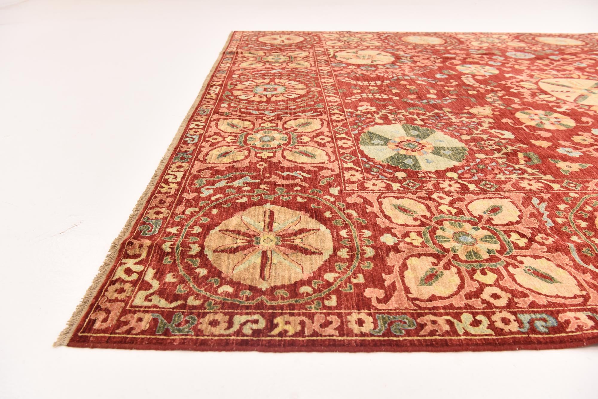 8' 7 x 10' 1 Hand Knotted Ariana Ziegler Oriental Rug