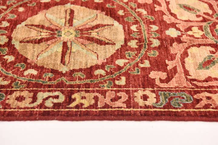 8' 7 x 10' 1 Hand Knotted Ariana Ziegler Oriental Rug