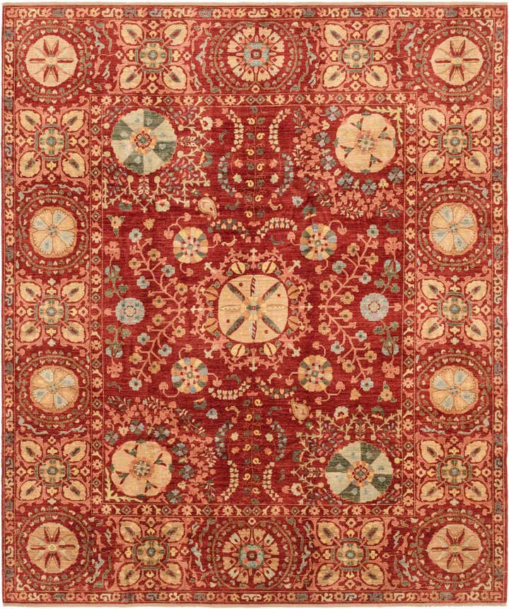 8' 7 x 10' 1 Hand Knotted Ariana Ziegler Oriental Rug