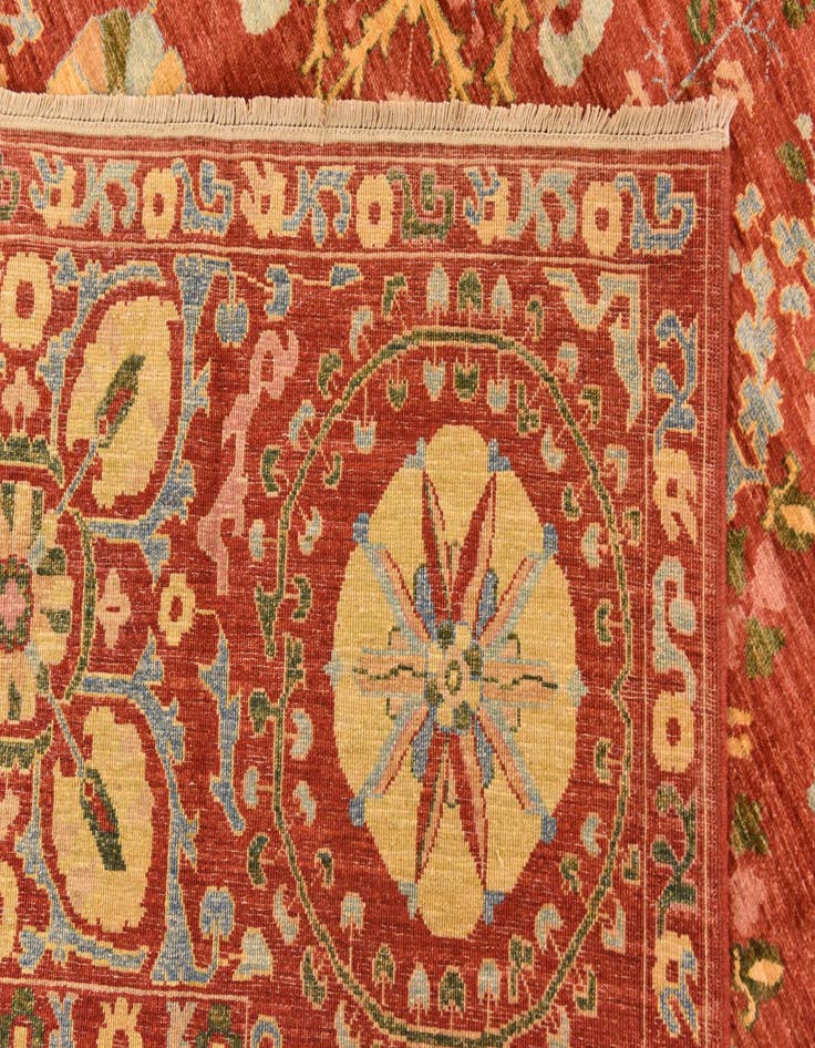 Detail image of 6' 8 x 8' 7  Hand Knotted Ariana Ziegler Oriental Rug