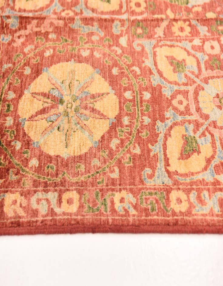 Detail image of 6' 8 x 8' 7  Hand Knotted Ariana Ziegler Oriental Rug