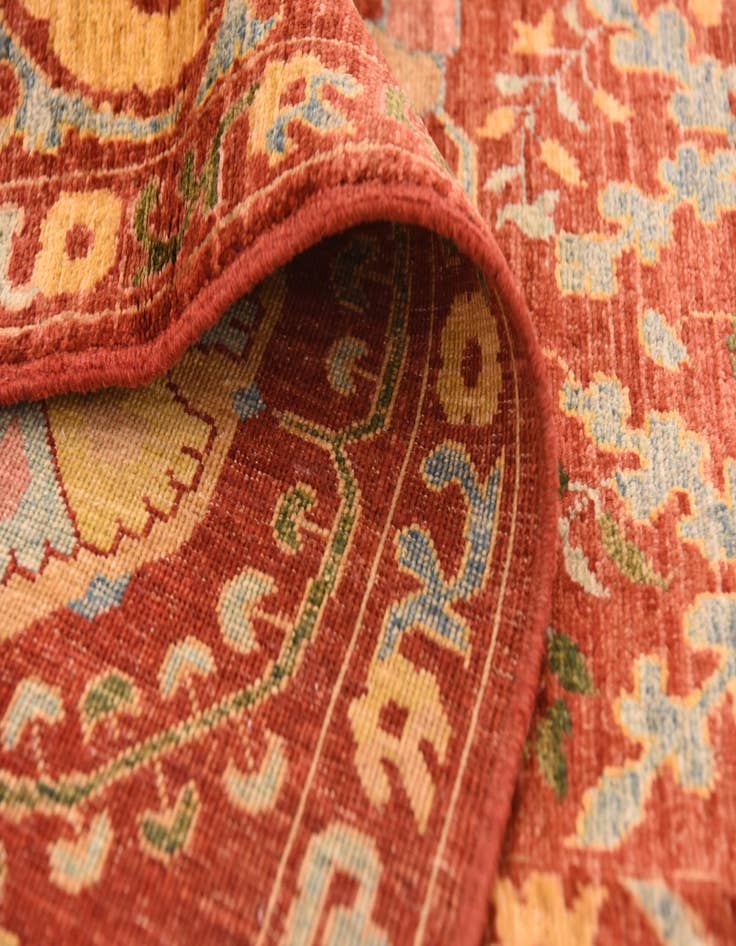 Detail image of 6' 8 x 8' 7  Hand Knotted Ariana Ziegler Oriental Rug