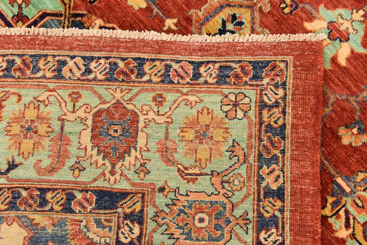 7' 3 x 9' 11 Hand Knotted Ariana Ziegler Oriental Rug