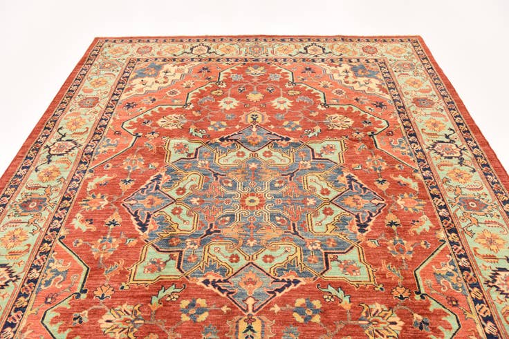 Detail image of 7' 3 x 9' 11 Hand Knotted Ariana Ziegler Oriental Rug