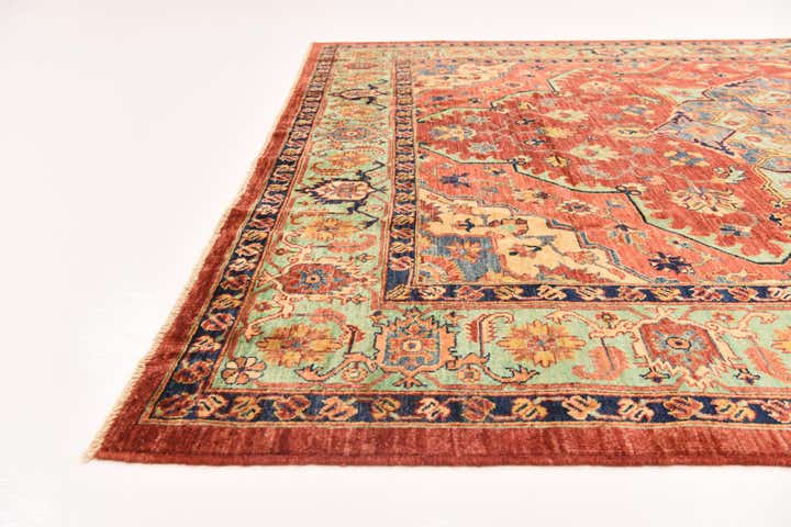 7' 3 x 9' 11 Hand Knotted Ariana Ziegler Oriental Rug